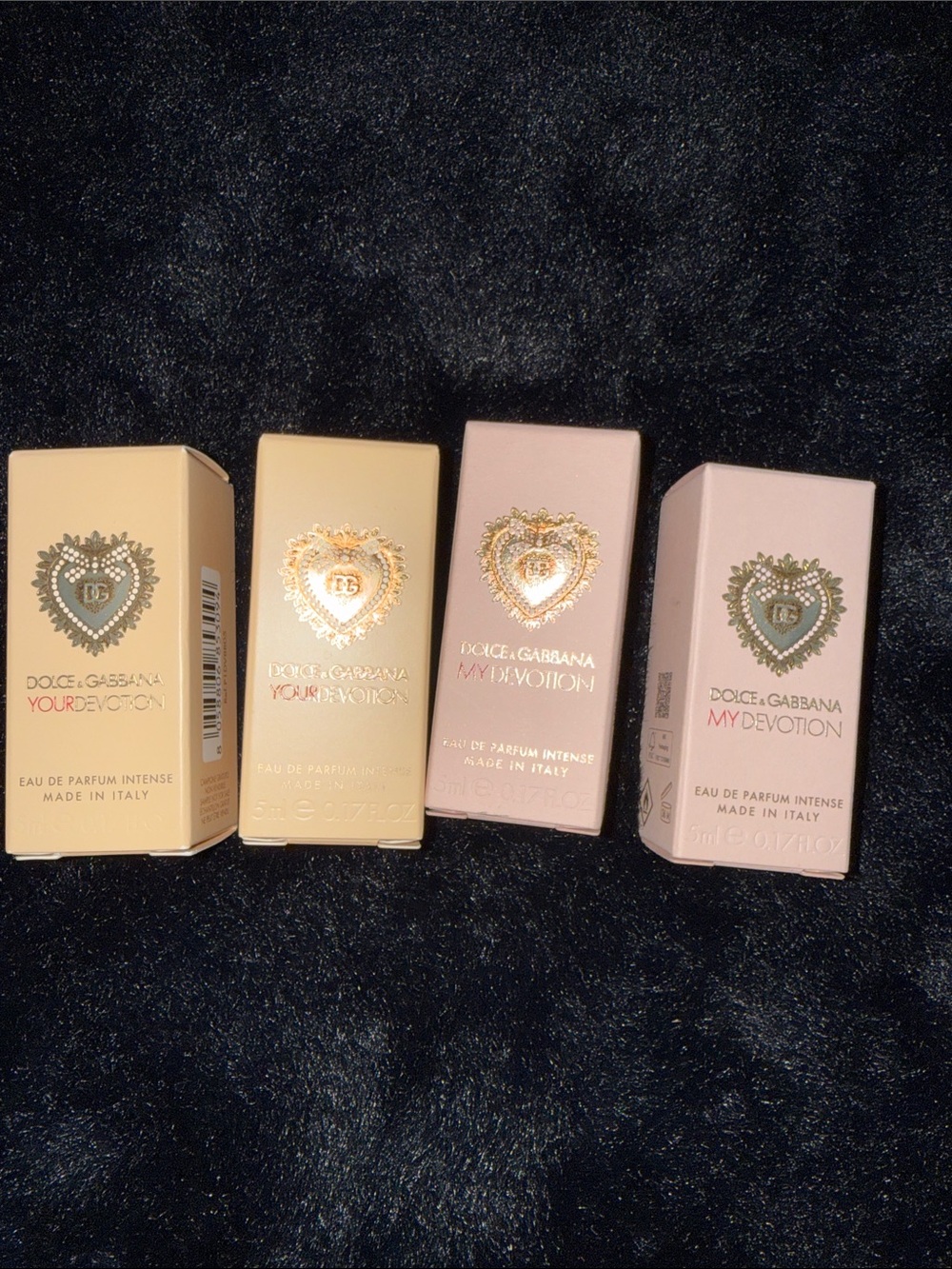Dolce & Gabbana My Devotion/Your Devotion mini set x4 all bnib. See pics